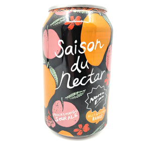 North End Brewing Saison du Nectar 4.5% (330ml can)-Hop Burns & Black