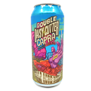 Half Acre Double Daisy Cutter Capra IPA 8% (473ml can)-Hop Burns & Black