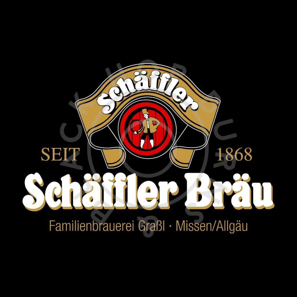 Schaffler Allgauer Hell 4.9% (500ml)-Hop Burns & Black