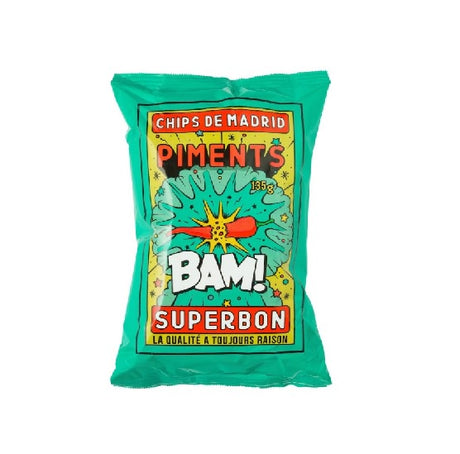 Superbon Pimento Crisps (45g)-Hop Burns & Black