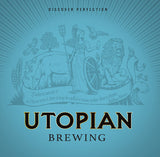 Utopian Frankishes Rotbier Amber Lager 5.4% (440ml can)-Hop Burns & Black