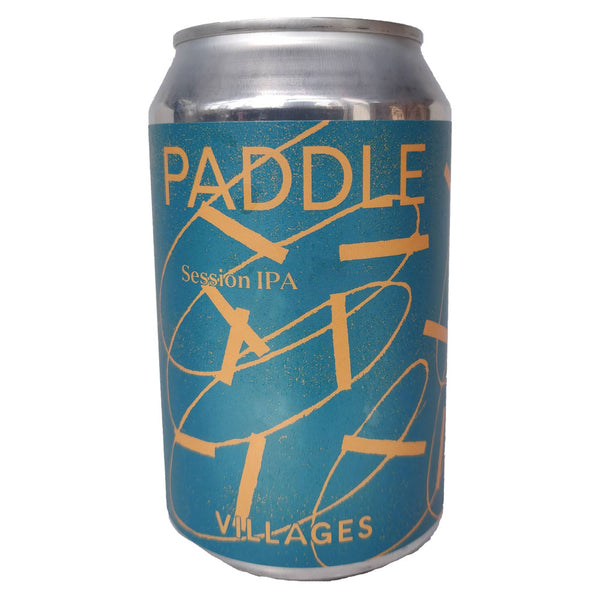 Villages Paddle Session IPA 4.1% (330ml can)-Hop Burns & Black