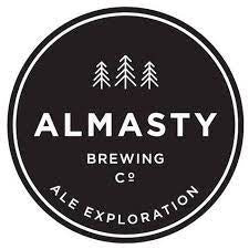 Almasty Coconut Stout 8% (440ml can)-Hop Burns & Black