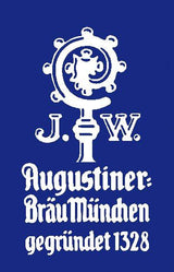 Augustiner Lagerbier Hell 5.2% CASE (12 x 500ml)-Hop Burns & Black