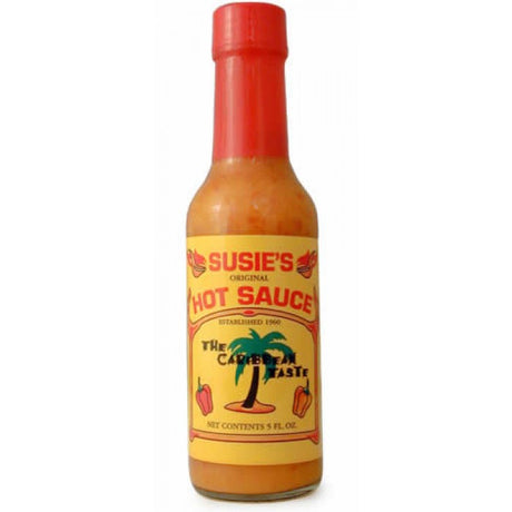 Susie's Original Hot Sauce (142ml)-Hop Burns & Black