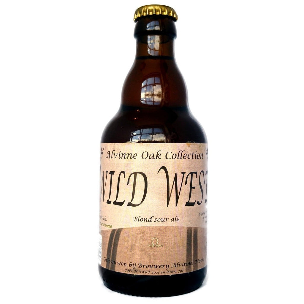 Alvinne Wild West Blond Sour Ale 6% (330ml)-Hop Burns & Black