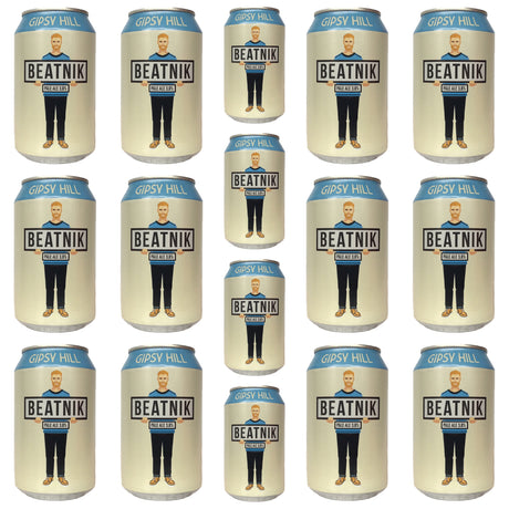 Gipsy Hill Beatnik Pale Ale 3.8% CASE (24 x 330ml can)-Hop Burns & Black