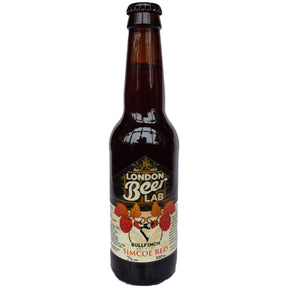 London Beer Lab x Bullfinch Simcoe Red IPA 7% (330ml)-Hop Burns & Black