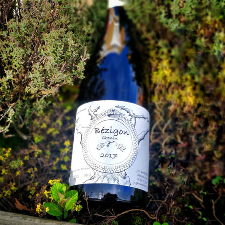 Jean-Christophe Garnier Bezigon Chenin 2017 12% (750ml)-Hop Burns & Black