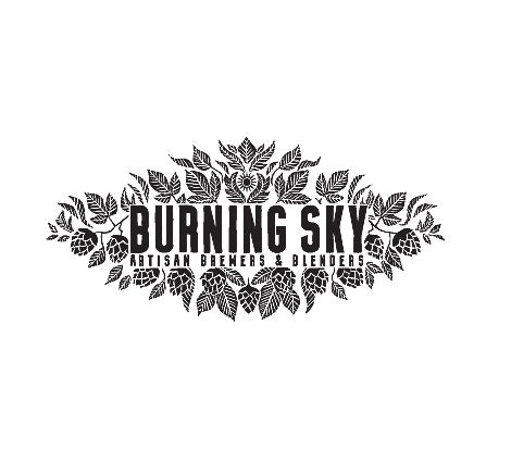 Burning Sky Pick Your King Belgian IPA 6.5% (440ml can)-Hop Burns & Black