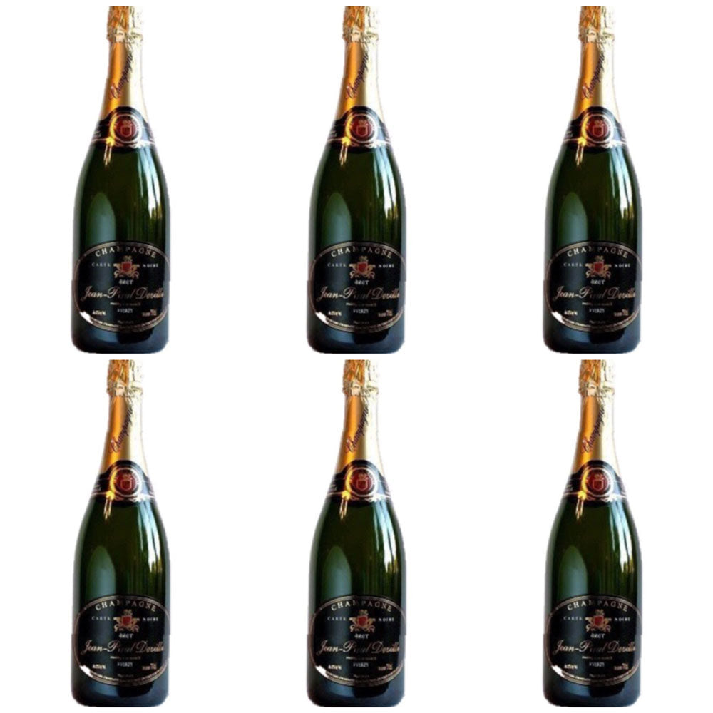 Champagne Jean-Paul Deville Carte Noir NV 12% CASE (6x 750ml)-Hop Burns & Black