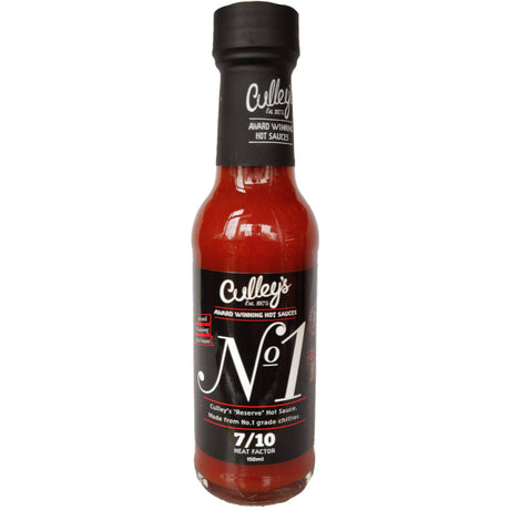 Culley's No 1 Hot Sauce (150ml)-Hop Burns & Black