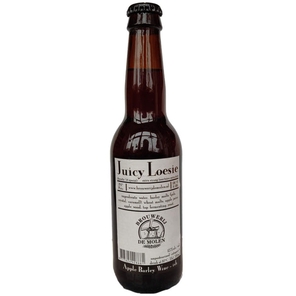 De Molen Juicy Loesie Barley Wine 12.7% (330ml)-Hop Burns & Black