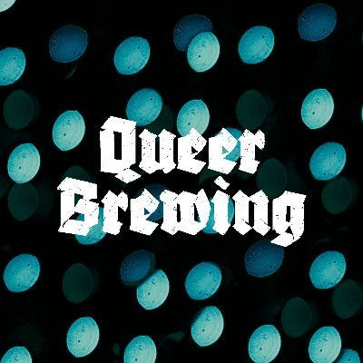 Queer Brewing Flowers Wit 4% (440ml can)-Hop Burns & Black