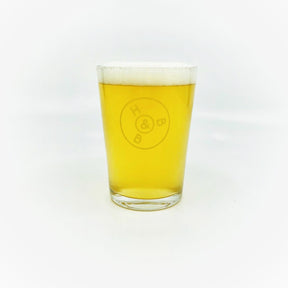 Hop Burns & Black 1/3 pint Tumbler glass (single)-Hop Burns & Black