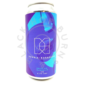 Double Barrelled Bruce On Mandolin IPA 6.5% (440ml can)-Hop Burns & Black