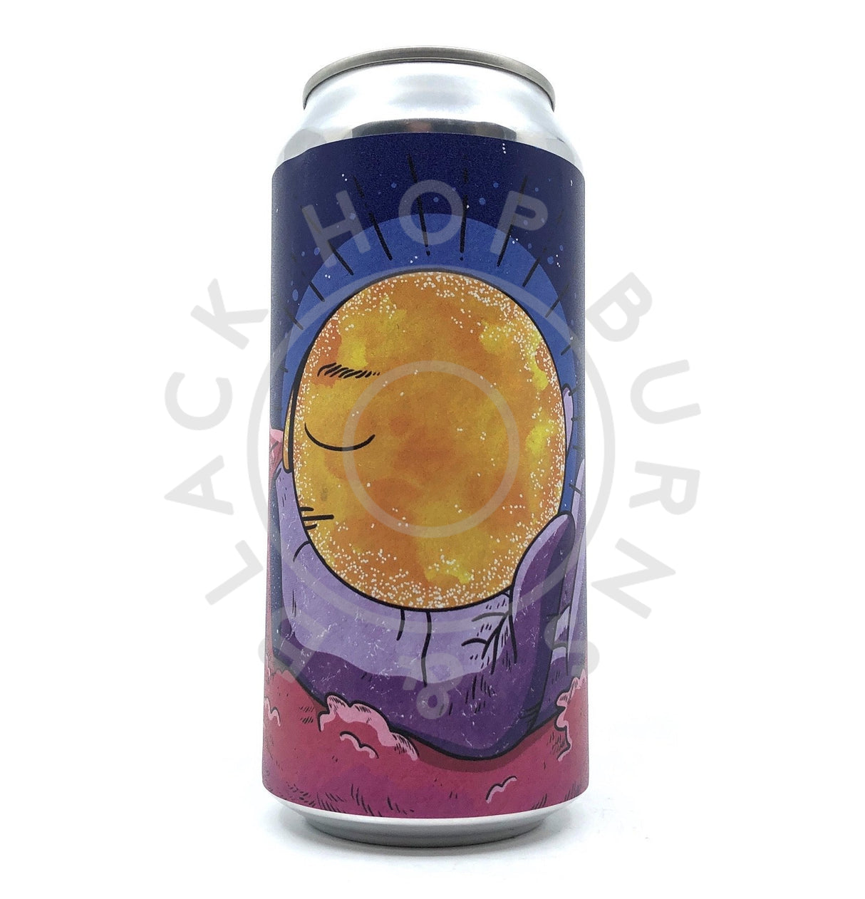 Left Handed Giant Lay It Down Hazy IPA 6.5% (440ml can)-Hop Burns & Black