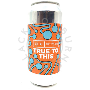 Left Handed Giant Brewpub True To This Pale Ale 5.5% (440ml can)-Hop Burns & Black