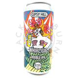 Gipsy Hill Whirligig Double IPA 8.5% (440ml can)-Hop Burns & Black