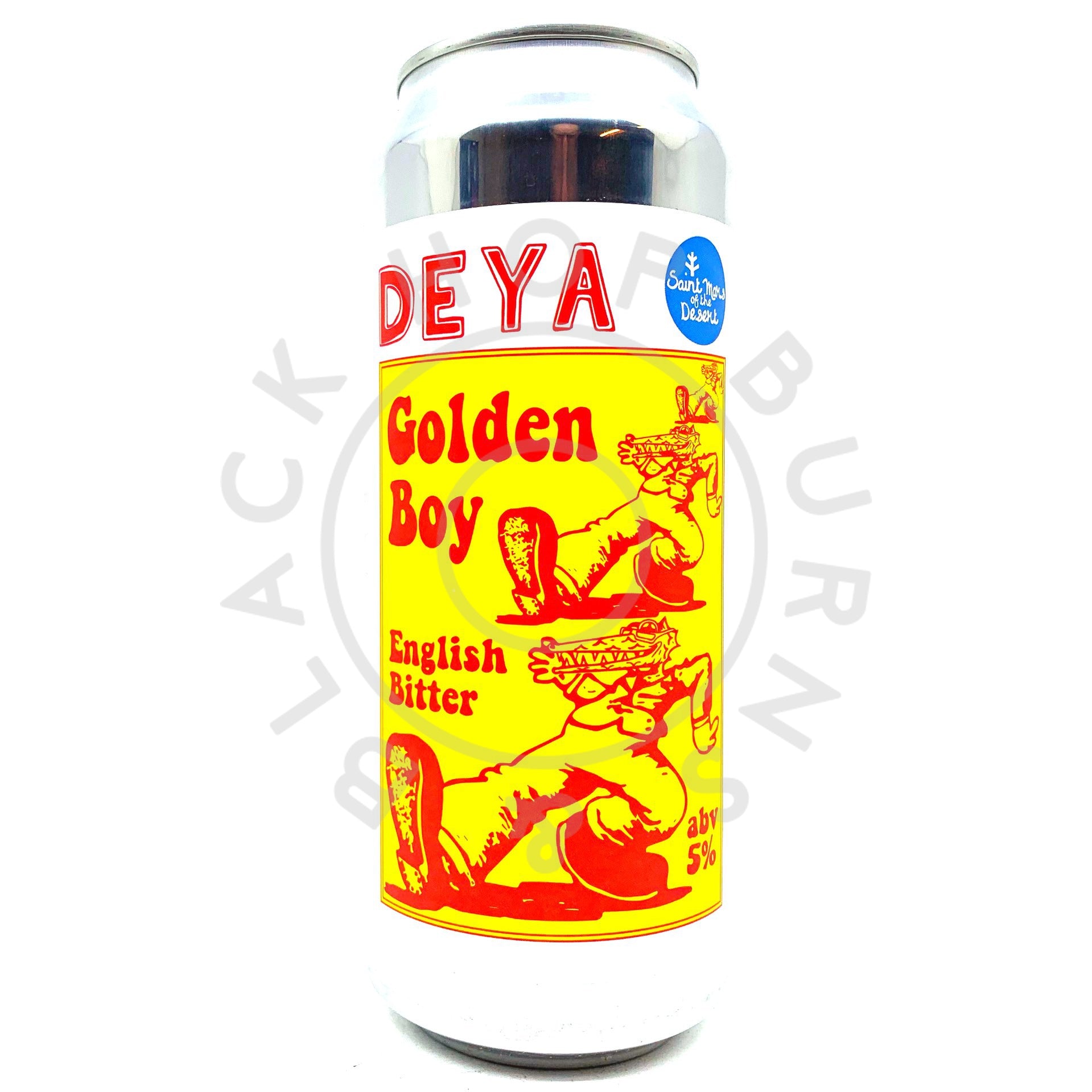 DEYA x St Mars Golden Boy Bitter 5% (500ml can)-Hop Burns & Black