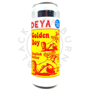 DEYA x St Mars Golden Boy Bitter 5% (500ml can)-Hop Burns & Black