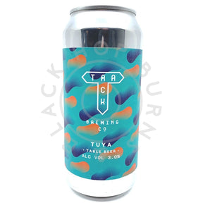 Track Tuya Table Beer 3% (440ml can)-Hop Burns & Black