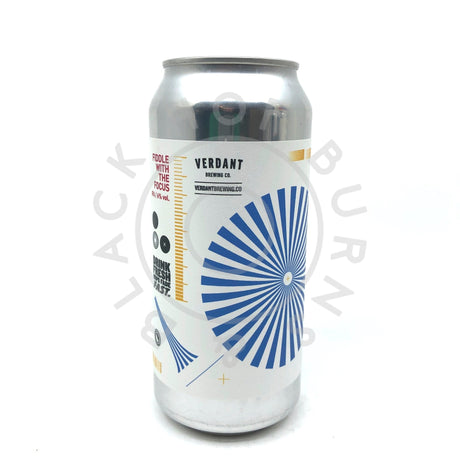 Verdant Fiddle With The Focus NEIPA 6.9% (440ml can)-Hop Burns & Black