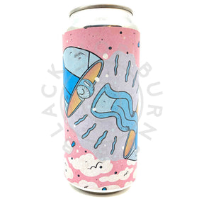 Left Handed Giant Run Right Back Fruited Sour 5% (440ml can)-Hop Burns & Black