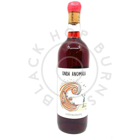 Controvento Onda Anomala Rosato 12% (750ml)-Hop Burns & Black