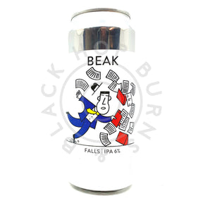 Beak Brewery Falls IPA 6% (440ml can)-Hop Burns & Black