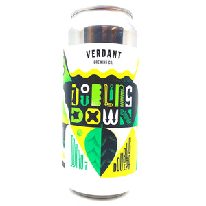 Verdant Doubling Down Idaho-7 Double IPA 8% (440ml can)-Hop Burns & Black