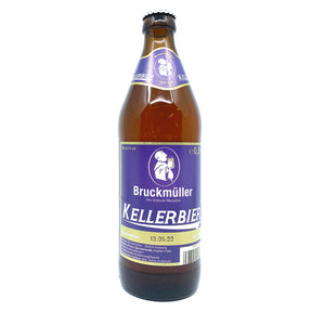 Bruckmuller Kellerbier 5.3% (500ml)-Hop Burns & Black