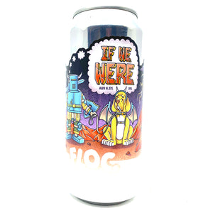 Floc Brewing If We Were IPA 6.5% (440ml can)-Hop Burns & Black