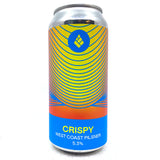 Drop Project Crispy West Coast Pilsner 5.3% (440ml can)-Hop Burns & Black