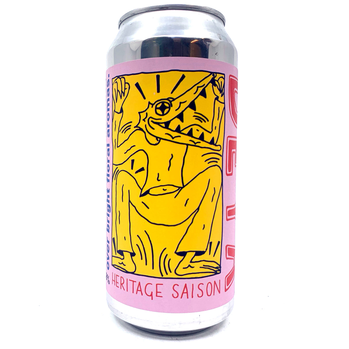 DEYA Heritage Saison 3.8% (440ml can)-Hop Burns & Black