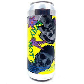 DEYA Why Not Imperial Stout 12.5% (500ml can)-Hop Burns & Black