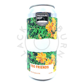 Pressure Drop 150 Friends IPA 6.8% (440ml can)-Hop Burns & Black