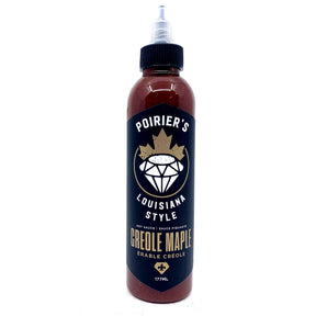 Poirier's Louisiana-style Creole Maple Hot Sauce (177ml)-Hop Burns & Black