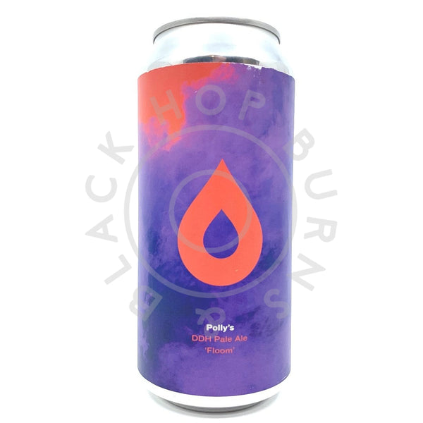 Polly's Brew Co Floom DDH Pale Ale 5.5% (440ml can)-Hop Burns & Black
