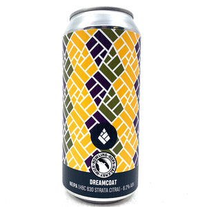 Howling Hops x Drop Project Dreamcoat New England IPA 6.2% (440ml can)-Hop Burns & Black