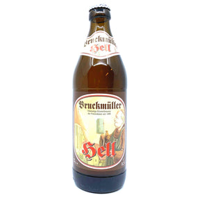 Bruckmuller Hell 5% (500ml)-Hop Burns & Black