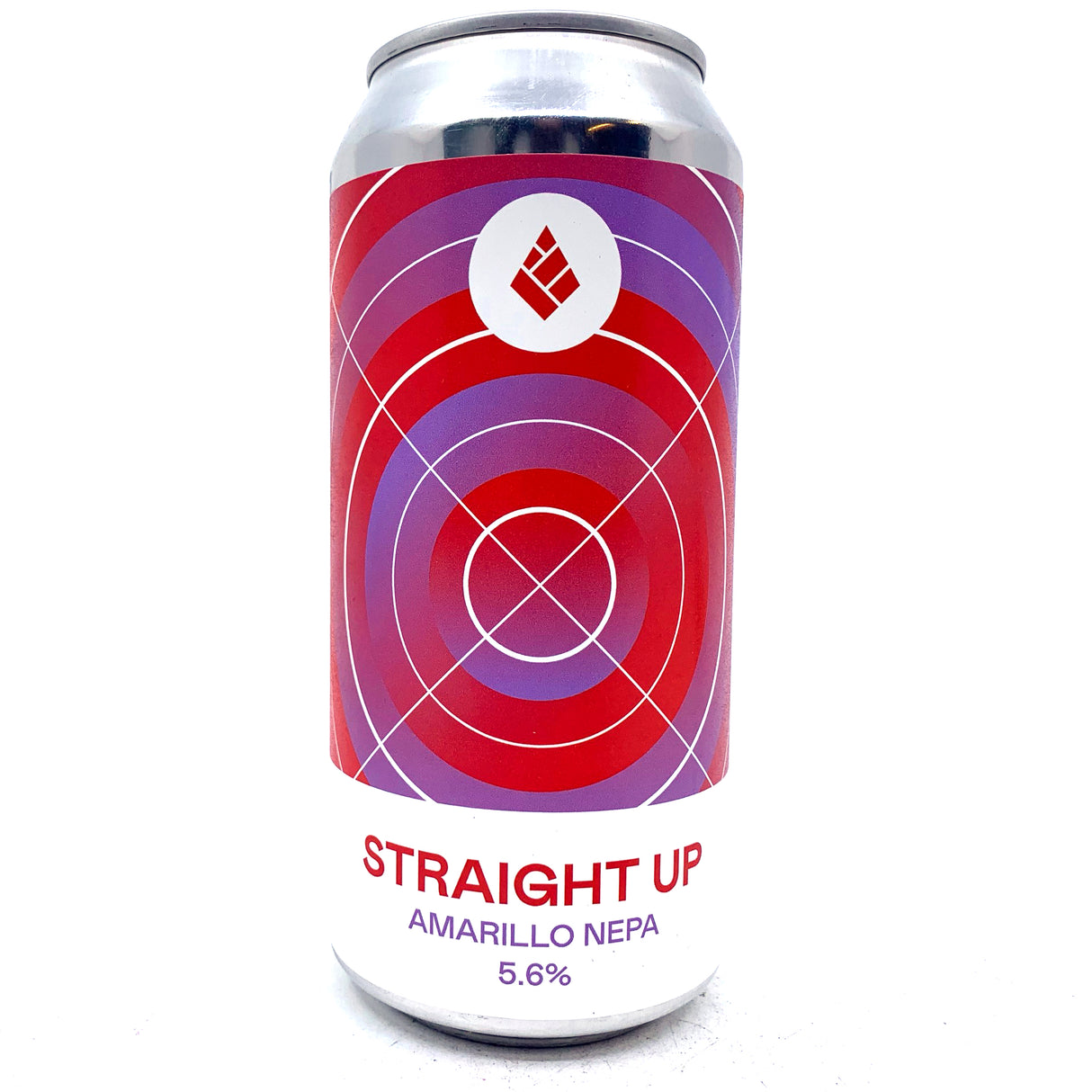 Drop Project Straight Up Amarillo New England Pale Ale 5.6% (440ml can)-Hop Burns & Black