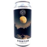 Duration x Forest & Main A Shared Sky Dry-Hopped Saison 5% (440ml can)-Hop Burns & Black