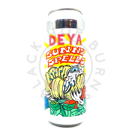 DEYA Sunny Spells Double IPA 8% (500ml can)-Hop Burns & Black