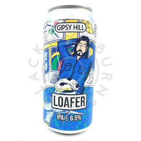 Gipsy Hill Loafer NEIPA 6.5% (440ml can)-Hop Burns & Black