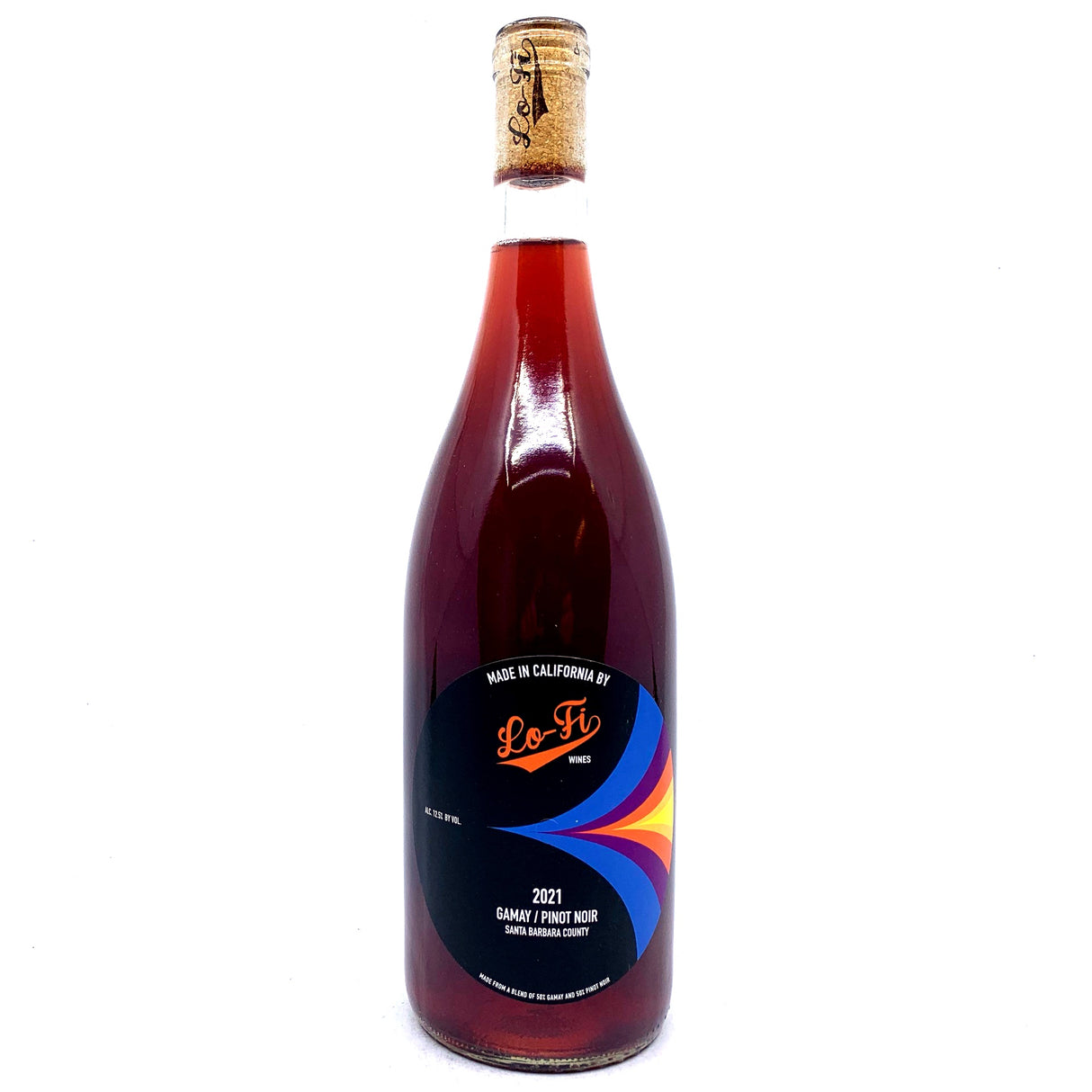Lo Fi Gamay/Pinot Noir 2021 12.5% (750ml)-Hop Burns & Black