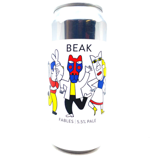 Beak Brewery Fables Pale Ale 5.5% (440ml can)-Hop Burns & Black