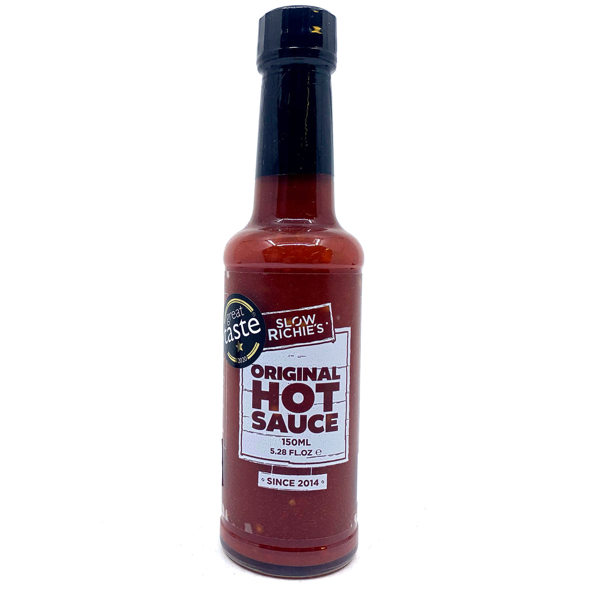 Slow Richie's Original Hot Sauce (150ml)-Hop Burns & Black