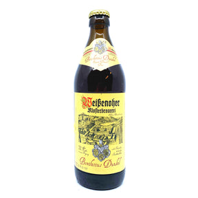 Klosterbrauerei Weissenohe Bonifatus Dunkel 5.1% (500ml)-Hop Burns & Black