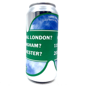 Sureshot Leave the Capitol Extra Special Bitter 7% (440ml can)-Hop Burns & Black